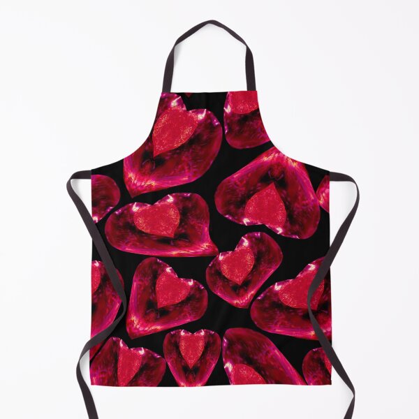 Item preview, Valentine, crimson, double heart, demonic heart, horned heart, transparent, hot heart, flaming heart, hearts, designed and sold by Maria Mihailova.