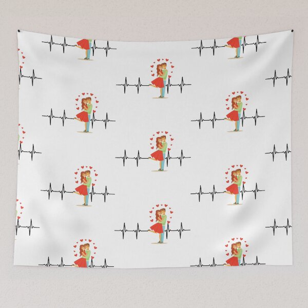 Item preview, Pulse couple in love design designed and sold by seelya83.