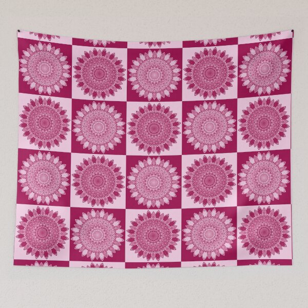 Item preview, Valentine’s Day Starry Flower Mandala designed and sold by Suzanne Uchytil.