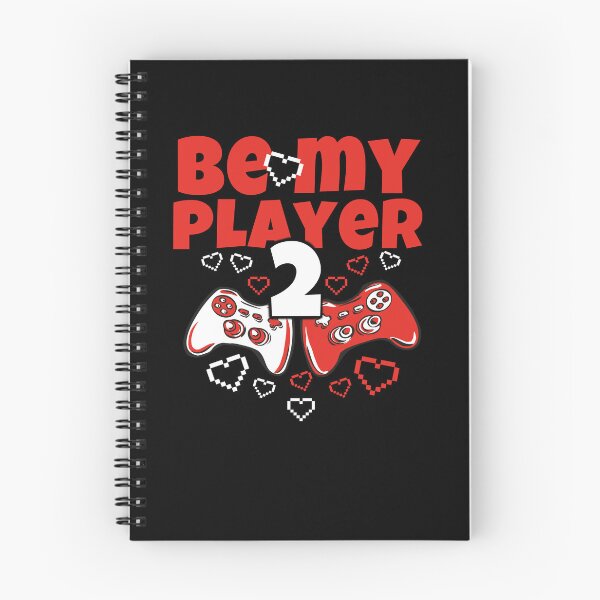 Item preview, Be my player 2, gamer valentine gifts, video gamer valentine designed and sold by GameOnGifts.