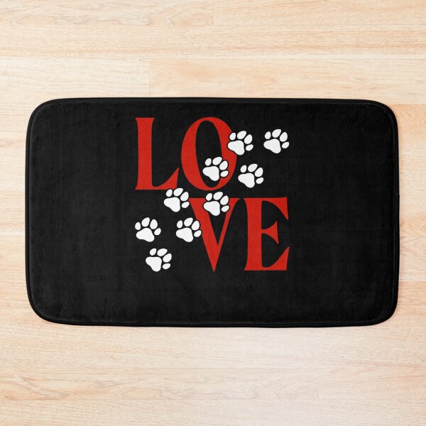 Item preview, valentine day paw red heart paws funny my valentine has paws dog lovers  love valentine day heart designed and sold by KHELISTORE.