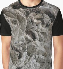 Chalk cliffs and....Seagulls at Flamborough UK Graphic T-Shirt