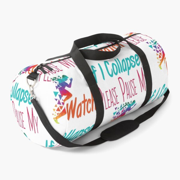 Item preview, If I Collapse Please Pause My Watch Running colored T Shirt, Running lover designed and sold by Laadel.
