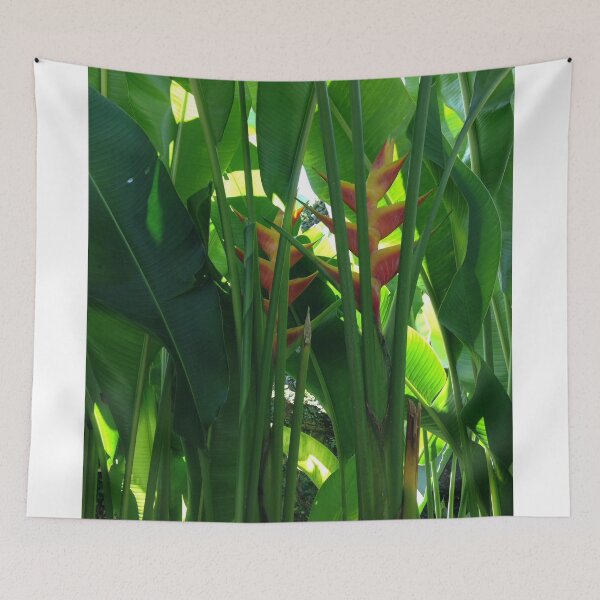 Item preview, Heliconia tropical flower in green designed and sold by Travel Planet.