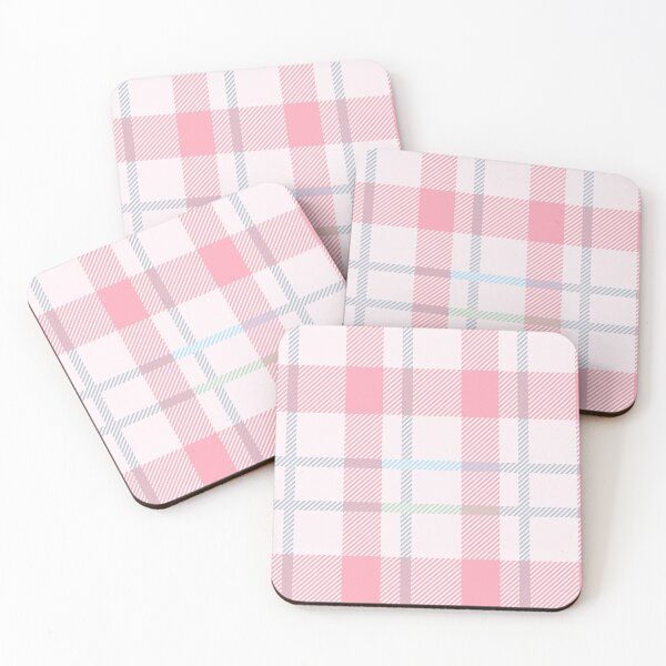 Item preview, Pastel pink Clark Plaid pattern designed and sold by AlinaGil.