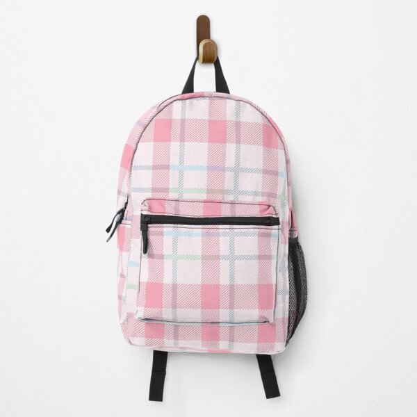 Item preview, Pastel pink Clark Plaid pattern designed and sold by AlinaGil.