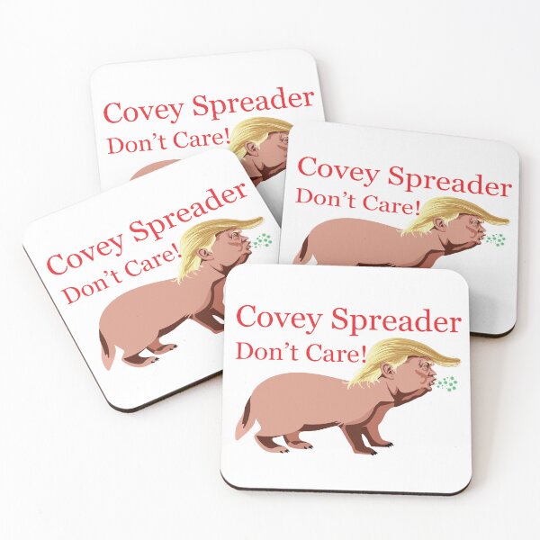 Item preview, Covey Spreader Don't Care! designed and sold by Stoopiditees by The Golden Age of Stoopid.