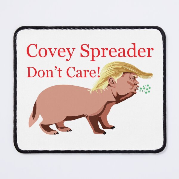 Item preview, Covey Spreader Don't Care! designed and sold by Stoopiditees by The Golden Age of Stoopid.