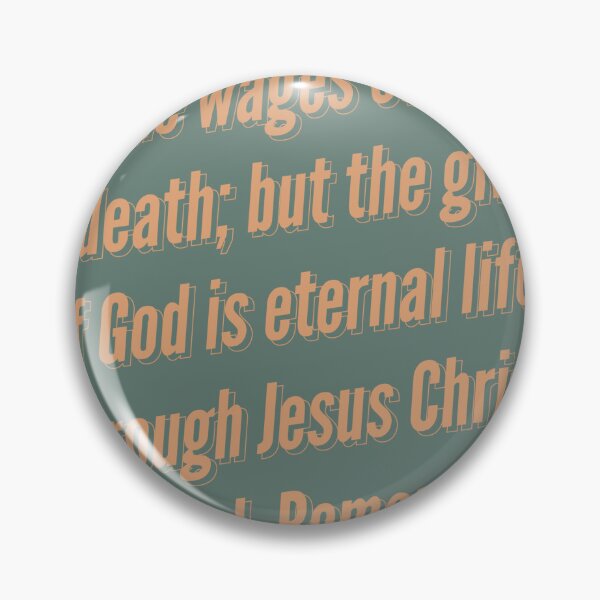 Item preview, Romans 6:23 designed and sold by Rebekah Rice.