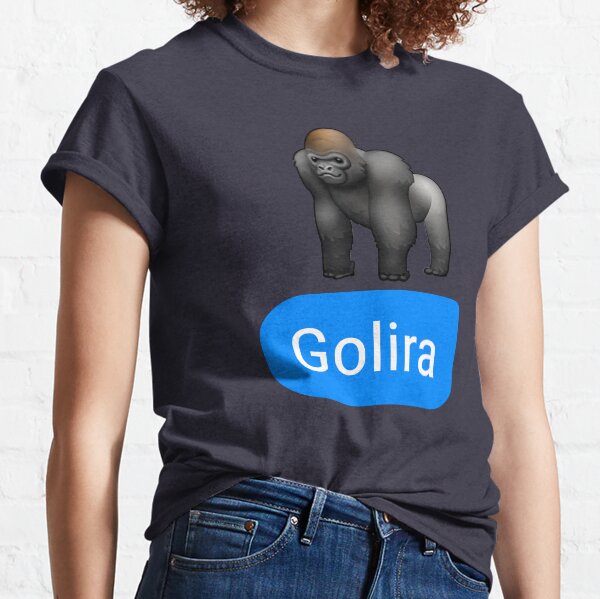 Golira Funny Gorilla Design Classic T-Shirt