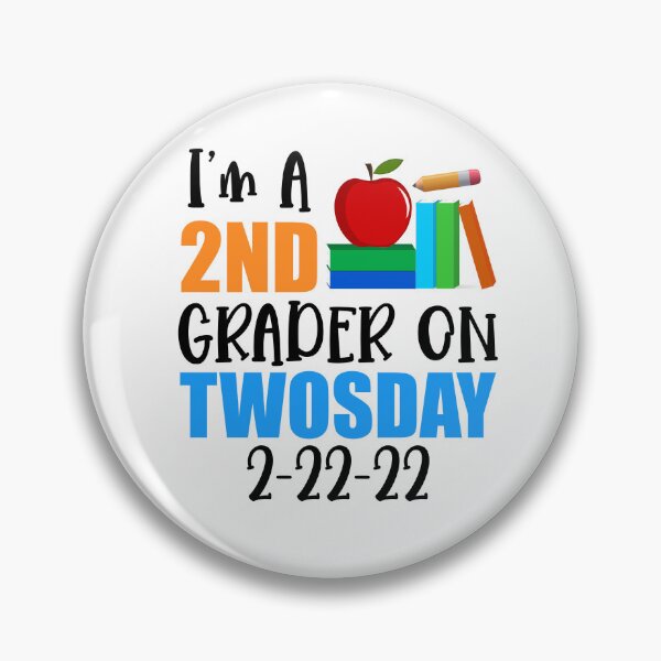 Item preview, I'm a Second Grader on Twosday  I Teacher Twosday I Twosday Tuesday February 2022 designed and sold by younghopes.