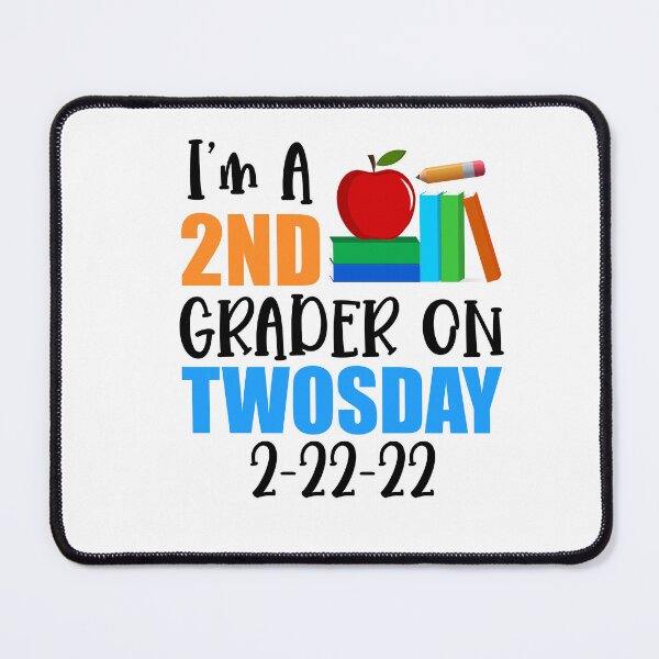 Item preview, I'm a Second Grader on Twosday  I Teacher Twosday I Twosday Tuesday February 2022 designed and sold by younghopes.