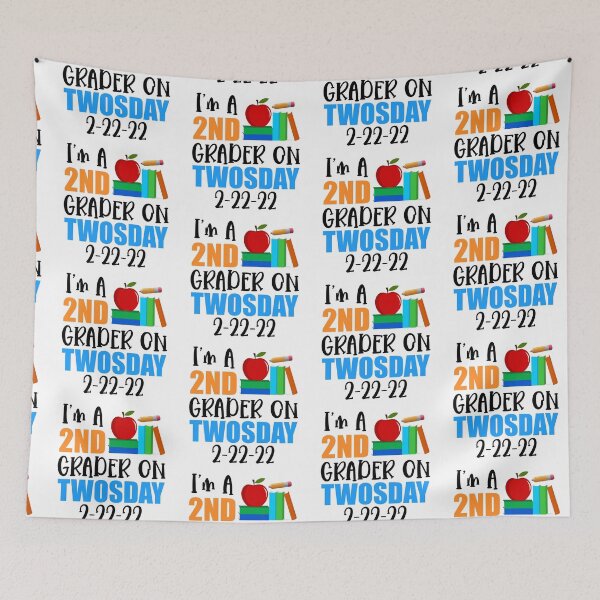 Item preview, I'm a Second Grader on Twosday  I Teacher Twosday I Twosday Tuesday February 2022 designed and sold by younghopes.