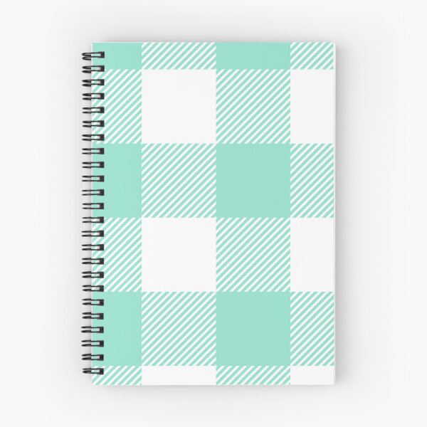 Item preview, Pastel blue mentol Clark Plaid pattern designed and sold by AlinaGil.