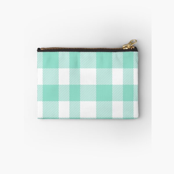 Item preview, Pastel blue mentol Clark Plaid pattern designed and sold by AlinaGil.
