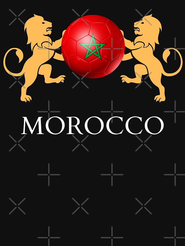 Discover Morocco Flag  Support Morocco moroccan  Soccer Fan Essential T-Shirt