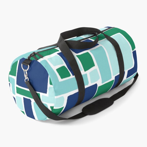 Item preview, Abstract Colorful Geometric Pattern- Cool Colors designed and sold by PaintInTheNight.