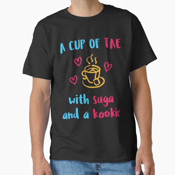 Item preview, A Cup Of Tae With Suga And A Kookie | Korean Drama | Tea party  designed and sold by OdmiDesign.