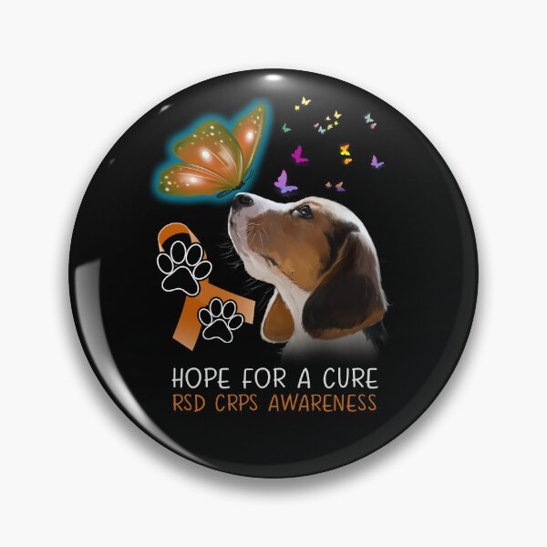 Item preview, Beagle Hope For A Cure RSD CRPS Awareness designed and sold by Grooffos.
