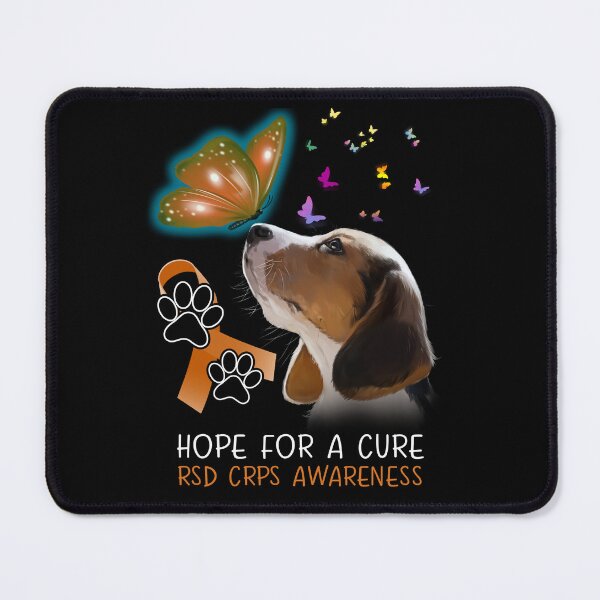 Item preview, Beagle Hope For A Cure RSD CRPS Awareness designed and sold by Grooffos.