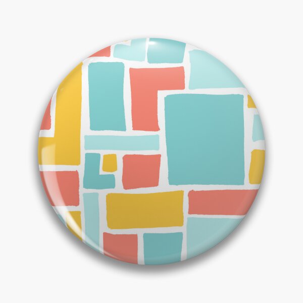 Item preview, Abstract Colorful Geometric Pattern- Primary Colors designed and sold by PaintInTheNight.