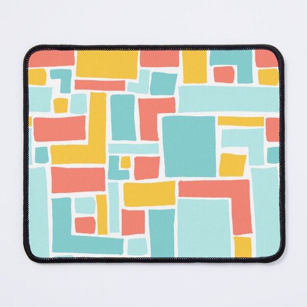 Item preview, Abstract Colorful Geometric Pattern- Primary Colors designed and sold by PaintInTheNight.