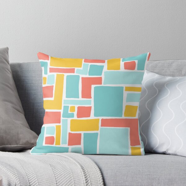 Item preview, Abstract Colorful Geometric Pattern- Primary Colors designed and sold by PaintInTheNight.