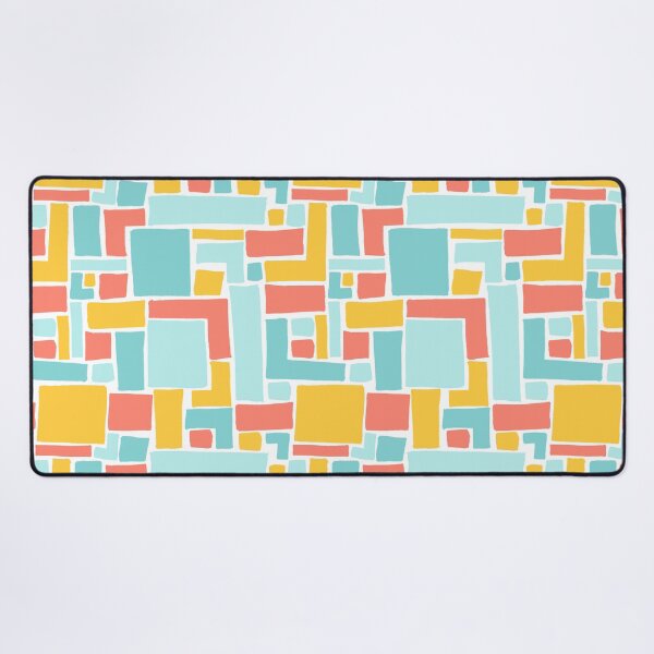 Item preview, Abstract Colorful Geometric Pattern- Primary Colors designed and sold by PaintInTheNight.