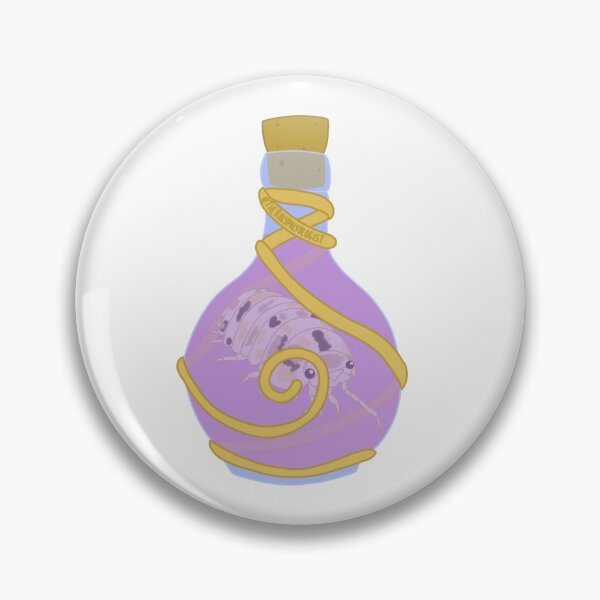 Item preview, Magic Potion Isopod in Bottle designed and sold by rolypolyologist.
