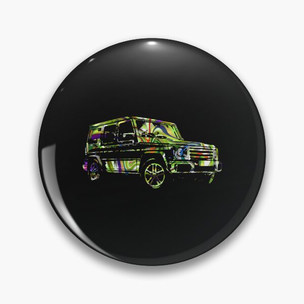 Item preview, G Wagon abstract psychedelic colorful design designed and sold by marosi.