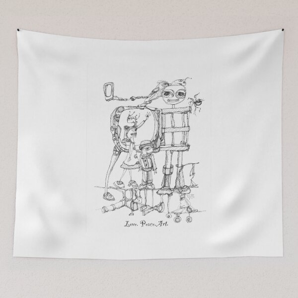 Item preview, Love.Peace.Art. designed and sold by Etelka Kovacs-Koller.