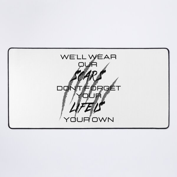 Item preview, We’ll wear our scars designed and sold by Alan Bragalini.