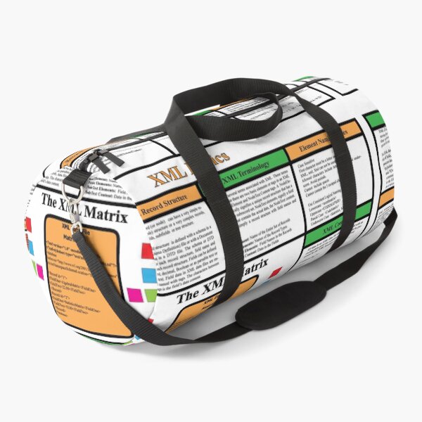 Item preview, The XMLMatrix - Basics from the TechnologyMatrix at Redbubble, Winter 2022 designed and sold by Mark Stansberry.