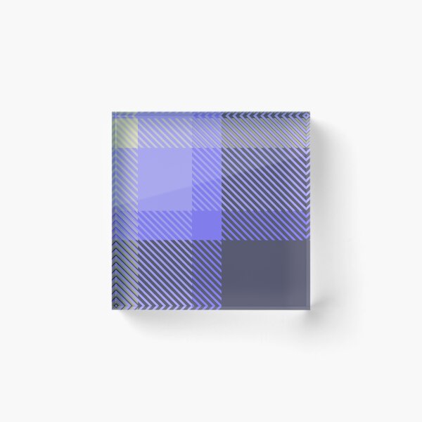 Item preview, Very peri violet Clark Plaid pattern designed and sold by AlinaGil.