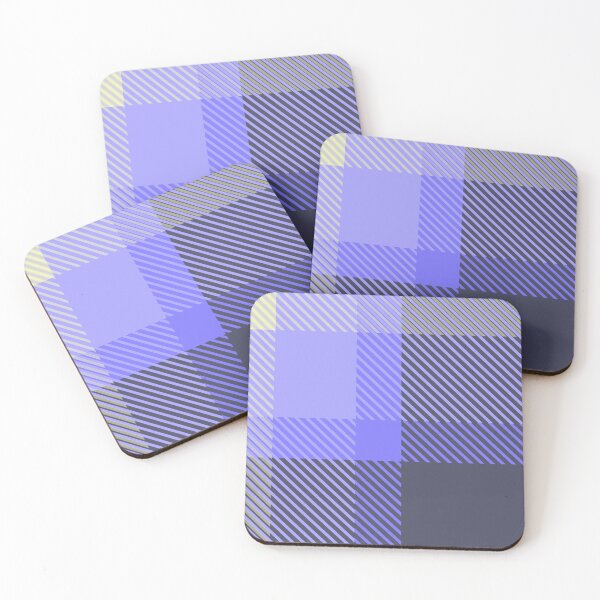 Item preview, Very peri violet Clark Plaid pattern designed and sold by AlinaGil.