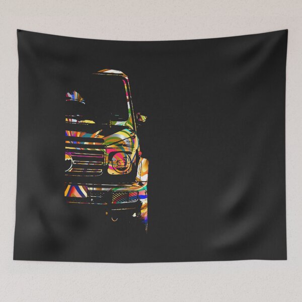Item preview, G Wagon abstract psychedelic colorful design designed and sold by marosi.