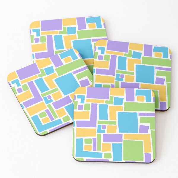Item preview,  Abstract Colorful Geometric Pattern - Bright  designed and sold by PaintInTheNight.