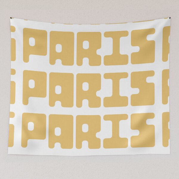 Item preview, Paris - Cornsilk Yellow designed and sold by boxedspaper.