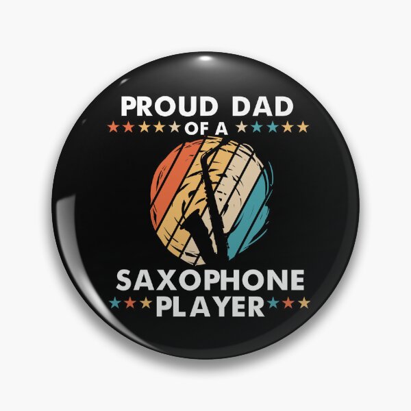Item preview, Proud Dad of Saxophone Player designed and sold by Músico Ilustre.