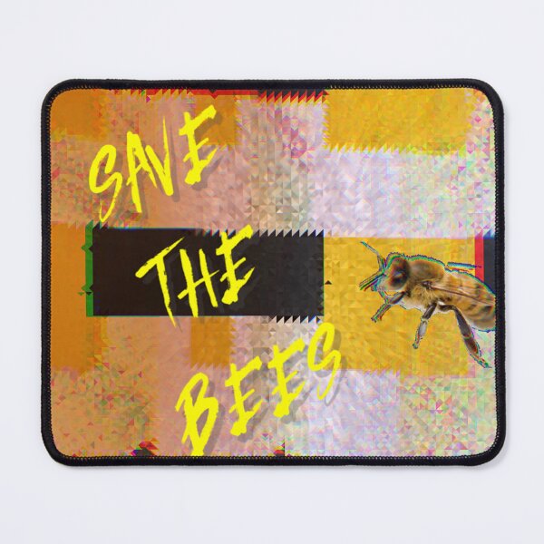 Item preview, Save the Bees Mosaic PopArt designed and sold by StevenLeeDraws.
