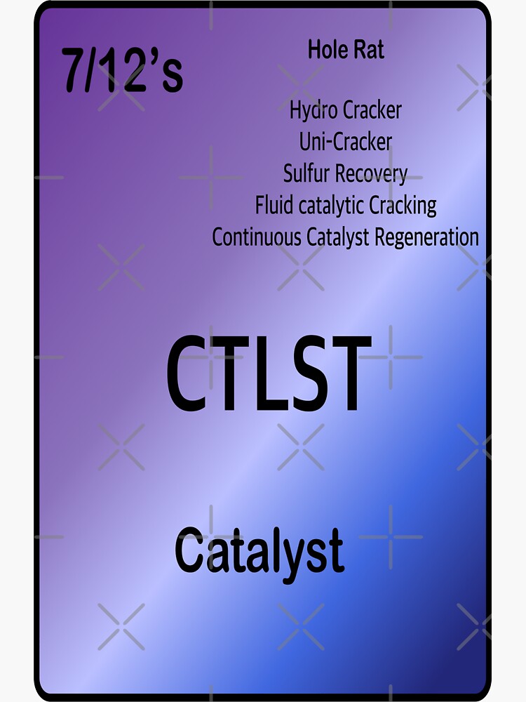 "Catalyst Periodic table of elements" Sticker for Sale by IVTtech