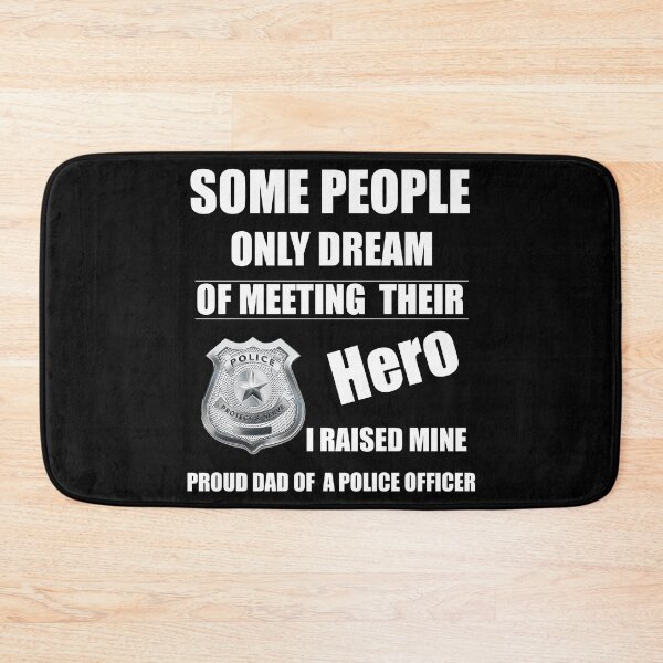 Item preview, I Raised My Hero Proud Dad of a Police Officer Cop T Shirt designed and sold by shoutoutshirtco.