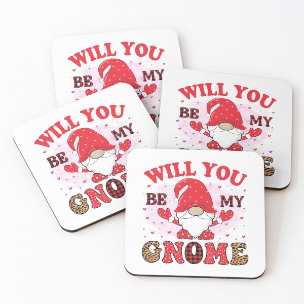Item preview, Will You Be My Gnome Valentines Day designed and sold by shopx8.