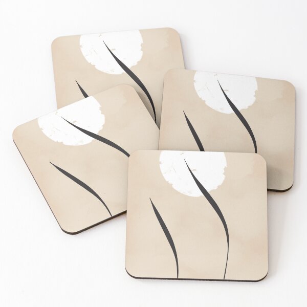 Item preview, Minimalist Japandi Black Lines Art On Neutral Beige Sky And Sun designed and sold by ArtforDailyLife.