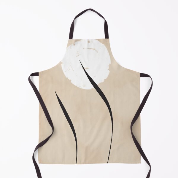 Item preview, Minimalist Japandi Black Lines Art On Neutral Beige Sky And Sun designed and sold by ArtforDailyLife.