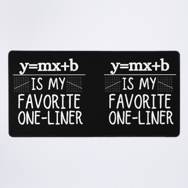 Item preview, Math Pun One-Liner. Line Equation. I Like One Liners designed and sold by ronaldsonou.