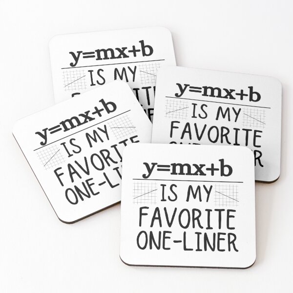 Item preview, Math Pun One-Liner. Line Equation. I Like One Liners designed and sold by ronaldsonou.