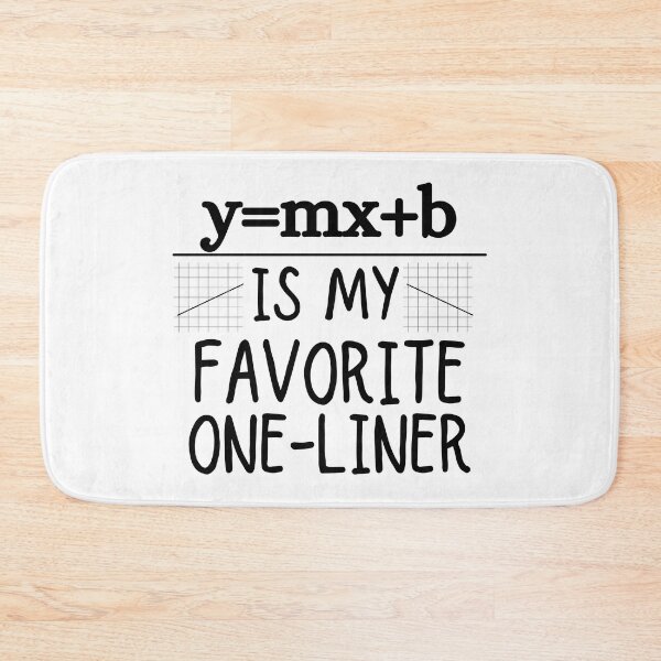 Item preview, Math Pun One-Liner. Line Equation. I Like One Liners designed and sold by ronaldsonou.