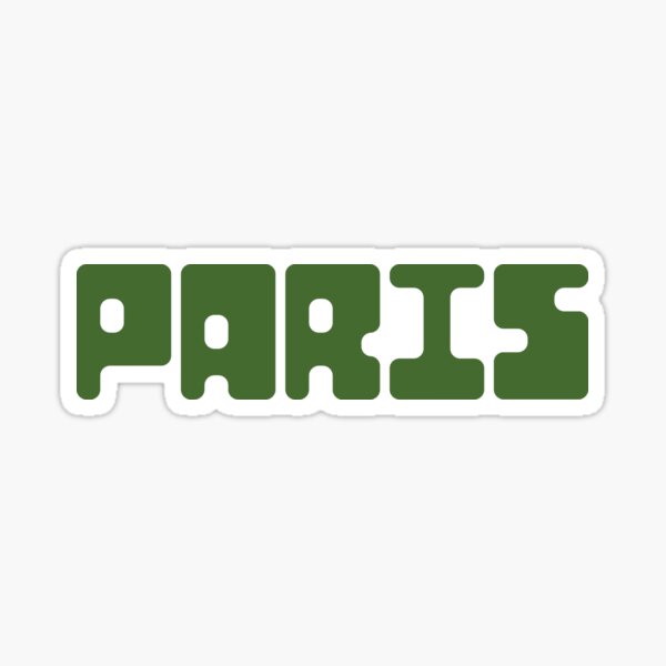Item preview, Paris - Treetop Green designed and sold by boxedspaper.