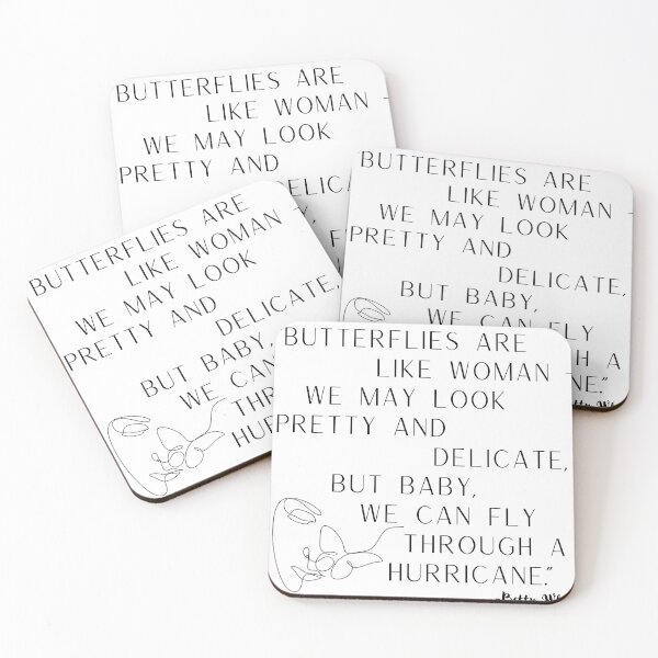 Item preview, Betty White Quote Butterflies Are Like Woman designed and sold by StudioShiloh.